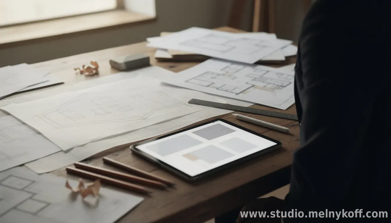 Клиент выбирает макеты и эскизы: как работают предварительные наброски