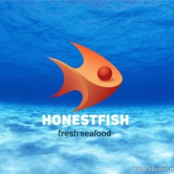 Логотип маркет рыбы